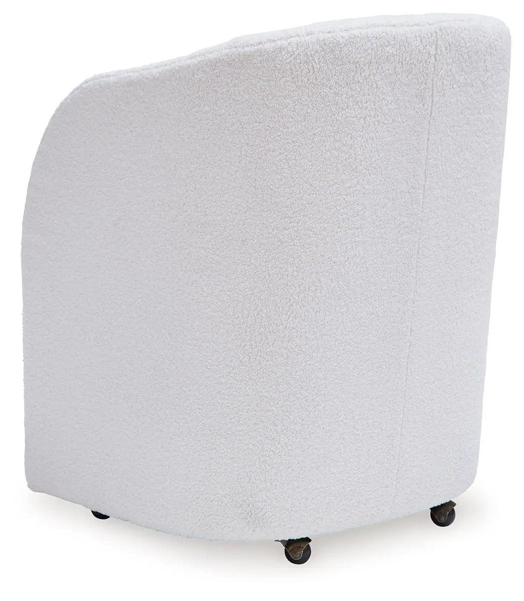 Rowanbeck - Dining Upholstered Arm Chair (Set of 2) - Ivory by Unique Piece Furniture