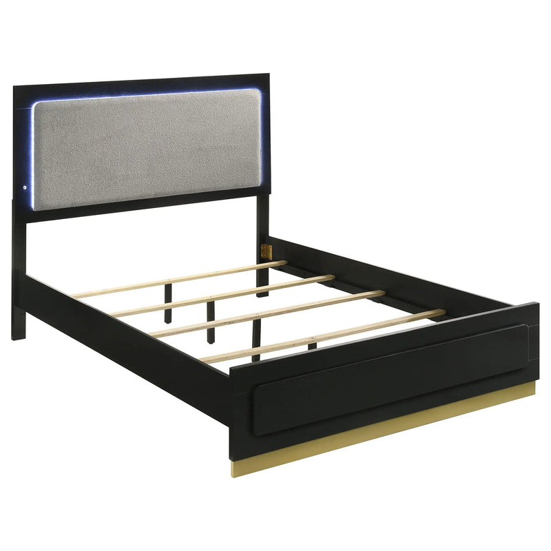 Caraway 4-piece Eastern King Bedroom Set Black by Unique Piece Furniture