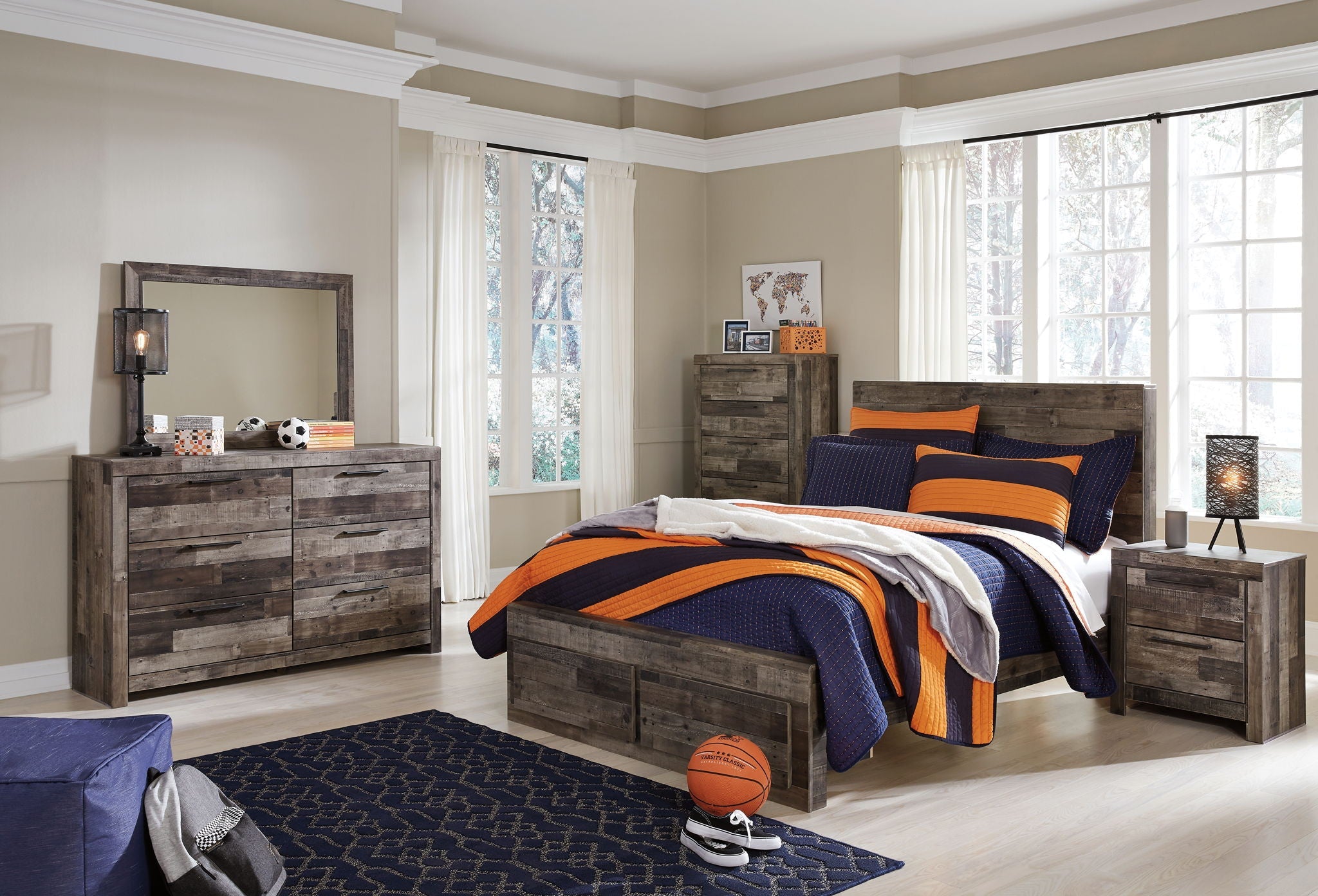 Derekson - Panel Bed by Unique Piece Furniture