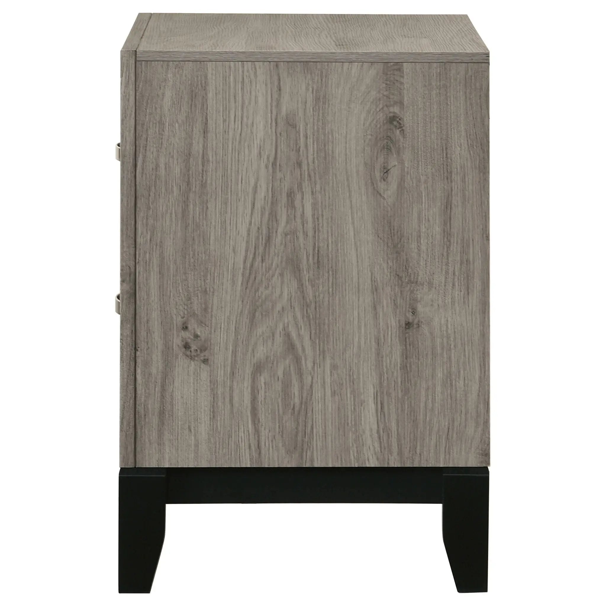 Watson 2-drawer Nightstand Bedside Table Light Taupe by Unique Piece Furniture