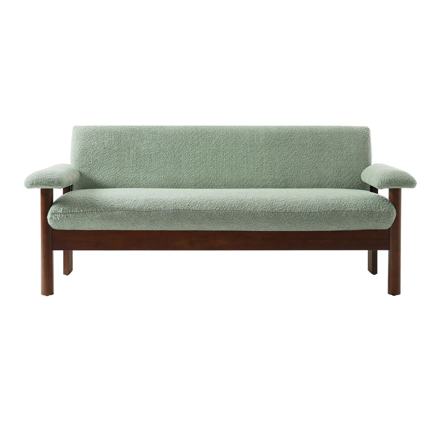 Loveseat Sofa 2 Seater Couch with Armrest Pillows by HouseOfZazla