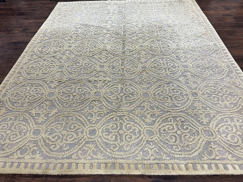 Safavieh Rug 8x10, Cambridge Rug, Wool Hand Tufted Carpet, Modern Room Sized Wool Pile Area Rug by Jewel Rugs