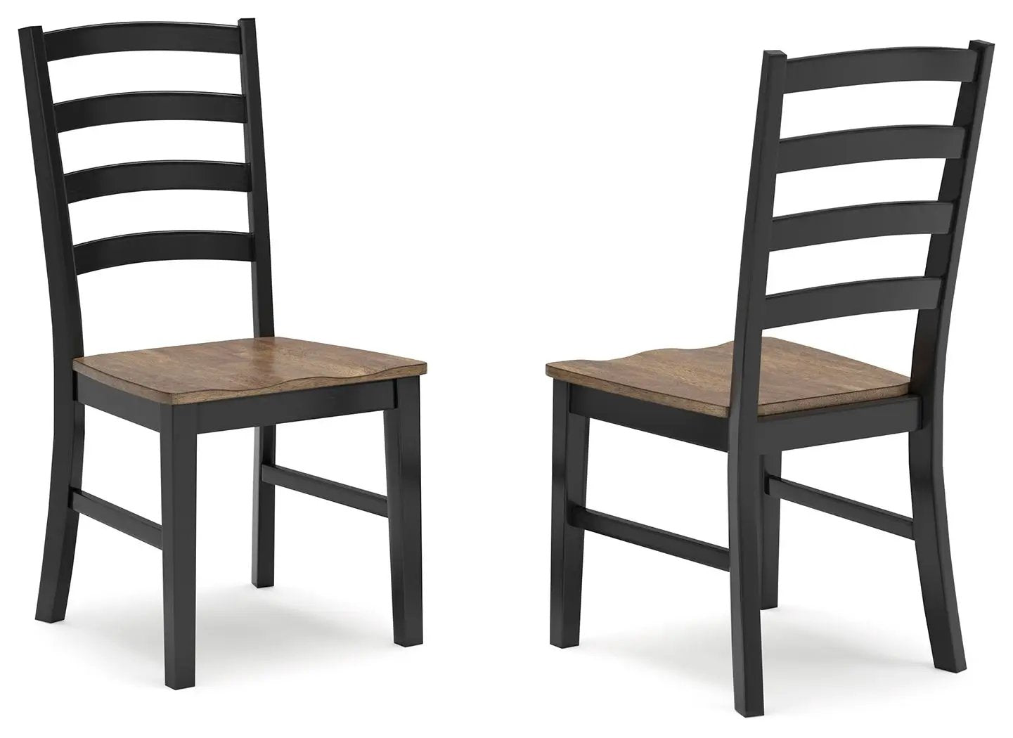 Wildenauer - Dining Room Side Chair (Set of 2) - Brown / Black by Unique Piece Furniture