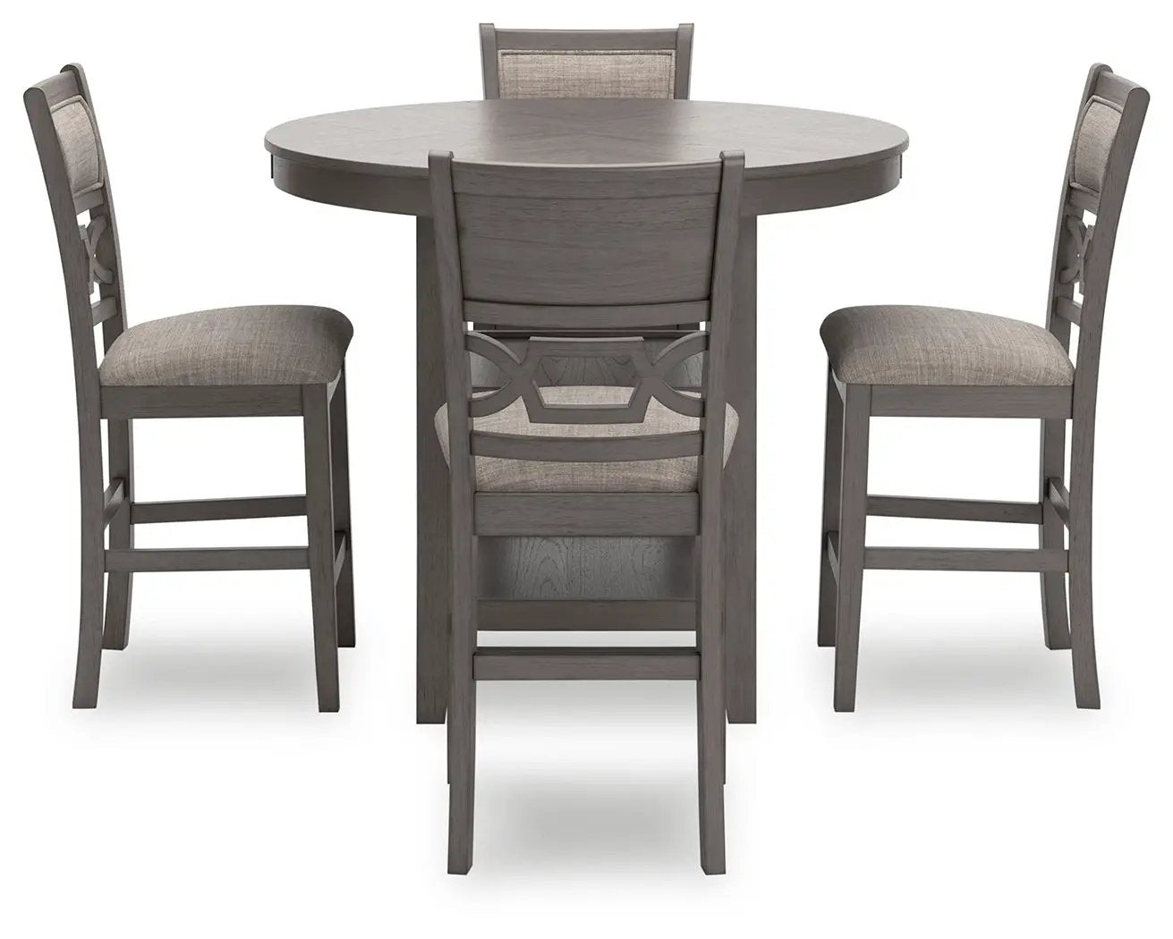 Wrenning - Drm Counter Table Set (Set of 5) - Gray by Unique Piece Furniture