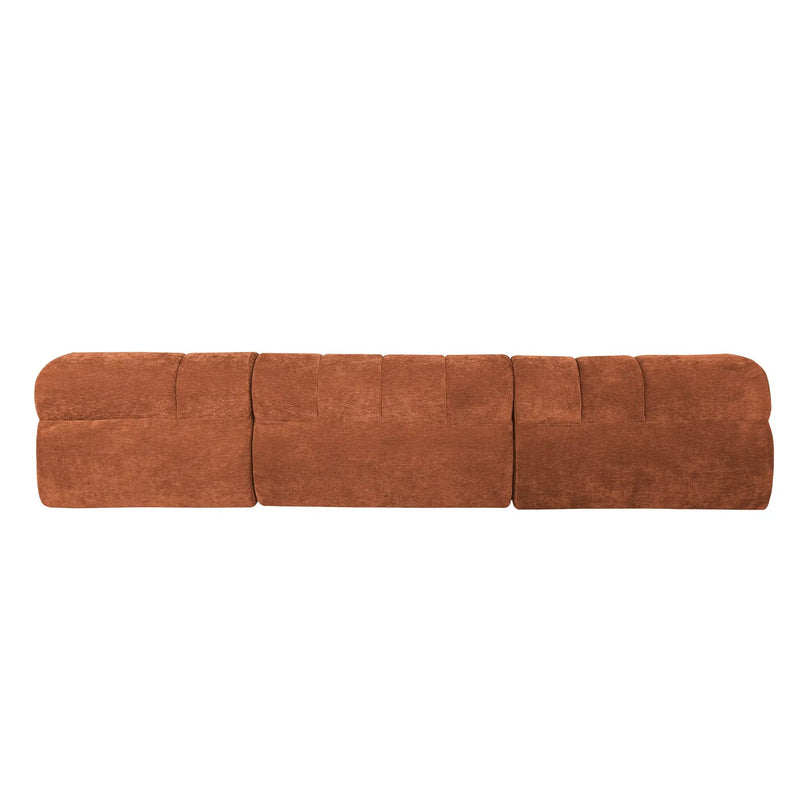 122" Modern L-Shaped Sectional Sofa with Chaise Lounge by HouseOfZazla