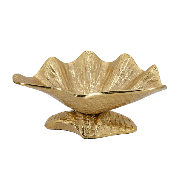 12x8x5.2" Aluminum Footed Bowl, photo 2 of 10