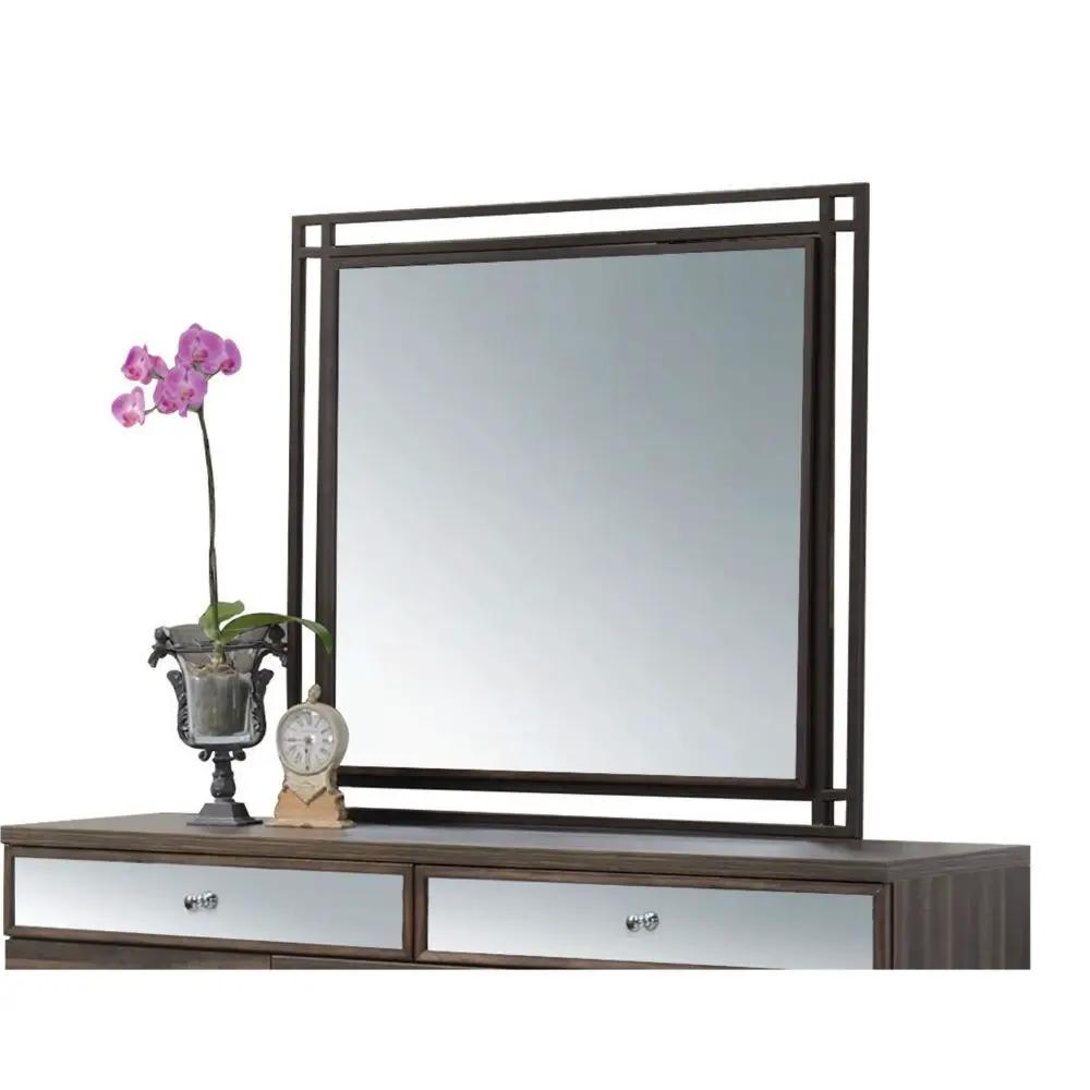 Adrianna - Mirror - Walnut by Unique Piece Furniture