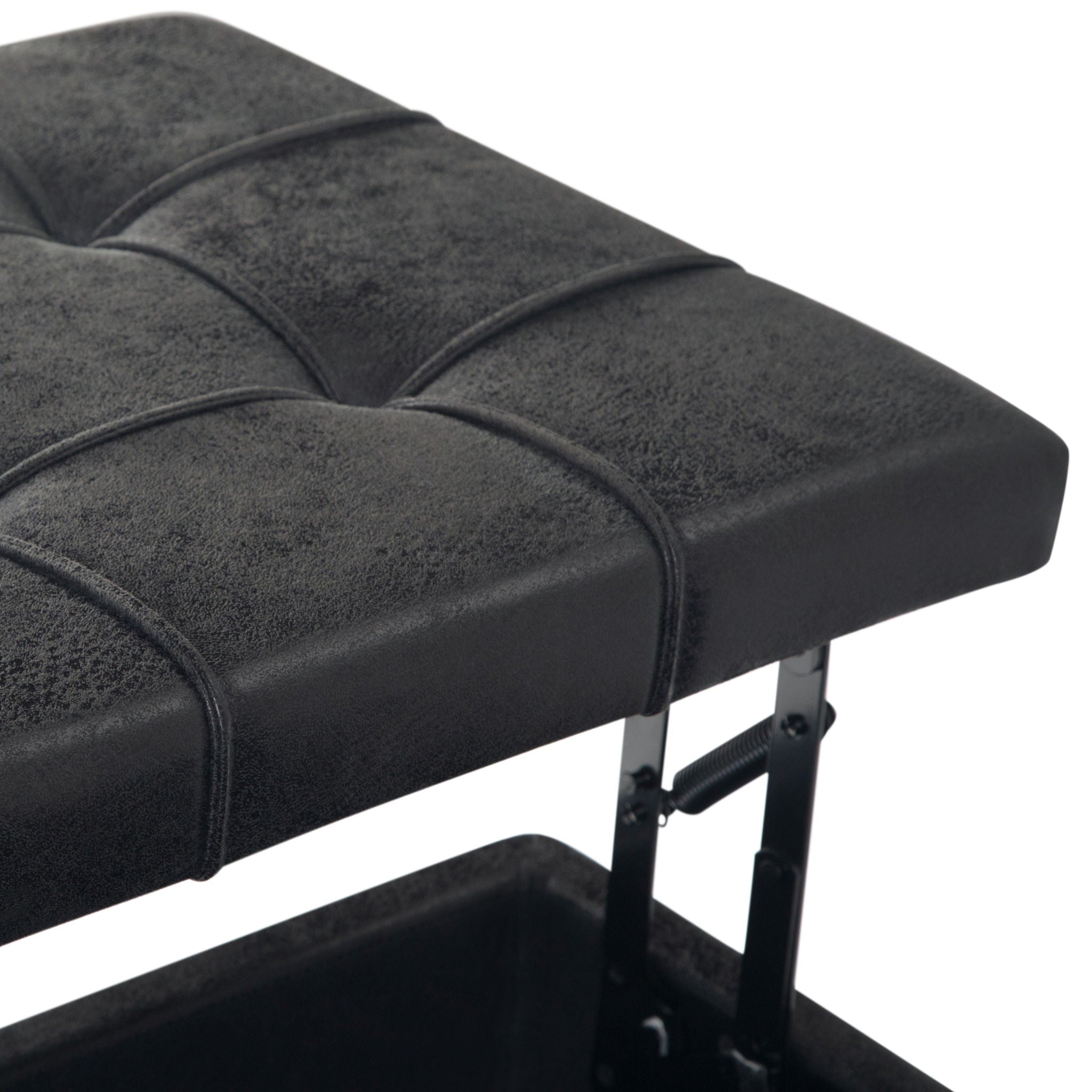 Harrison - Upholstered Coffee Table Storage Ottoman by HouseOfZazla