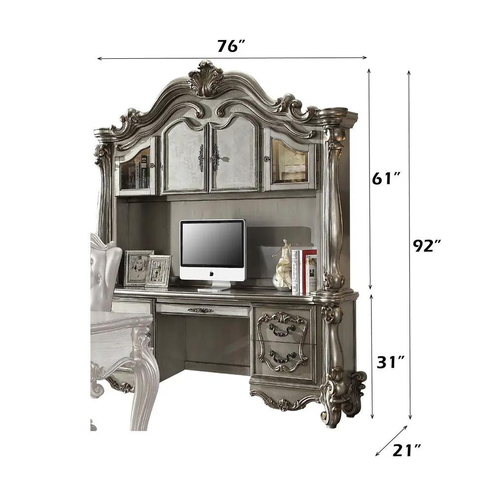 Versailles - Computer Desk & Hutch by Unique Piece Furniture
