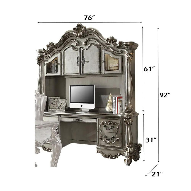 Versailles - Computer Desk & Hutch by Unique Piece Furniture