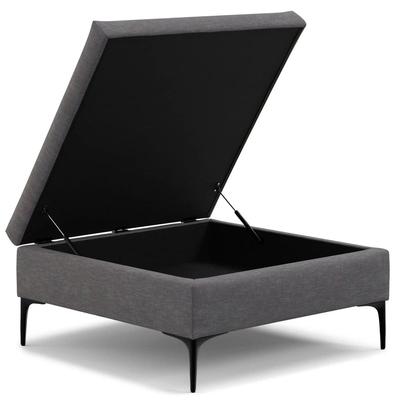 Rebecca - Multifunctional Coffee Table Storage Ottoman With Lift Up Lid by Unique Piece Furniture