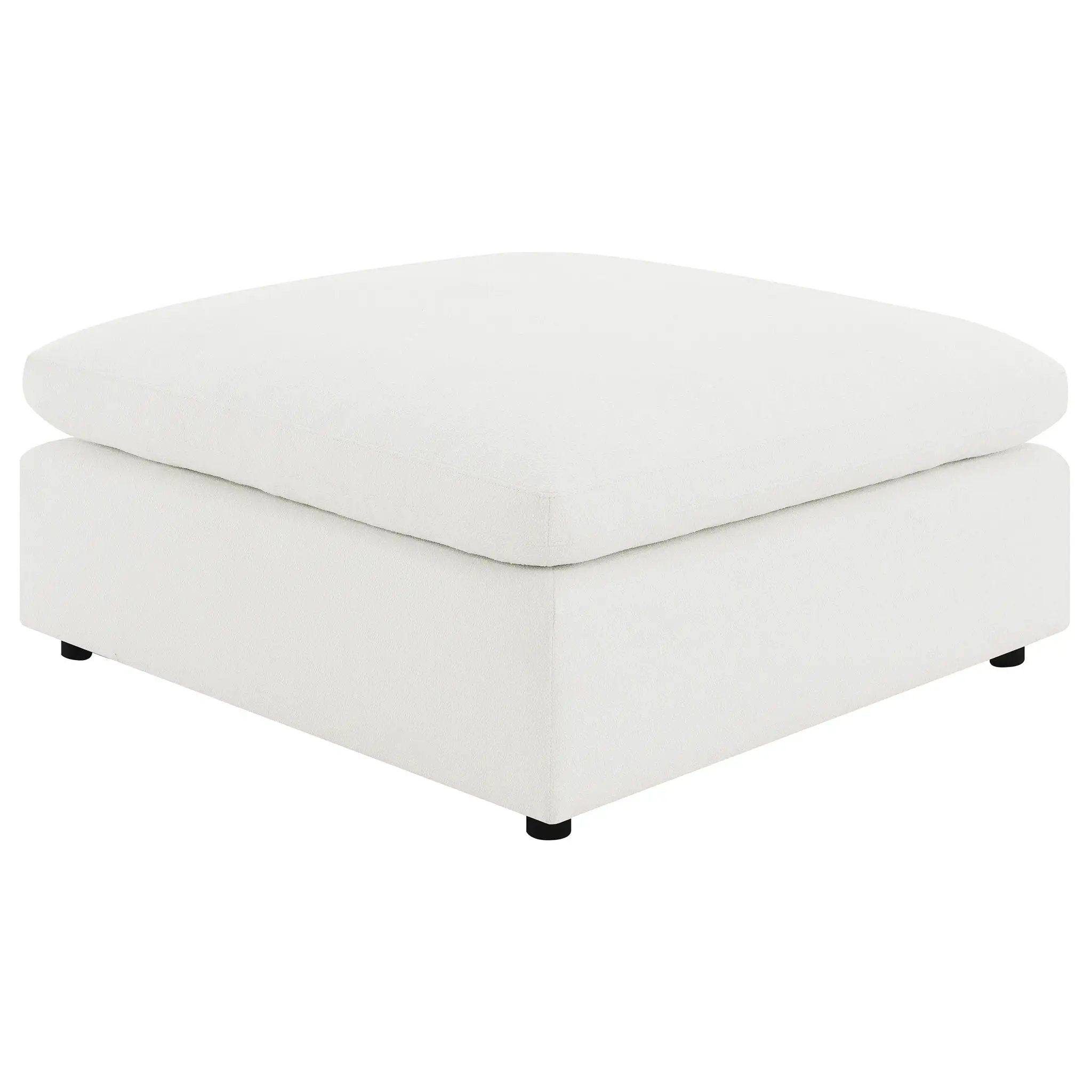 Raleigh 6-piece Boucle Upholstered Modular Sectional Ivory by Unique Piece Furniture