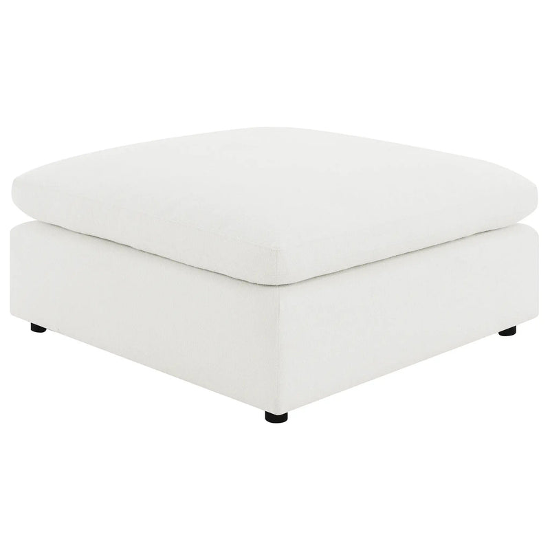 Raleigh 6-piece Boucle Upholstered Modular Sectional Ivory by Unique Piece Furniture