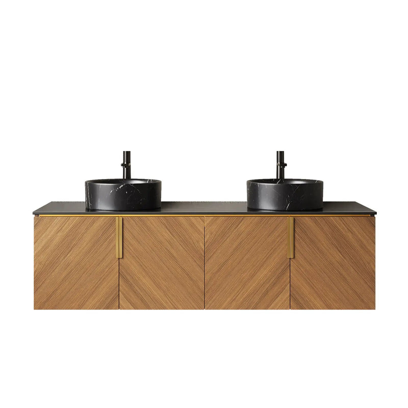 ARAI 60" Bathroom Vanity & Sinks by HouseOfZazla