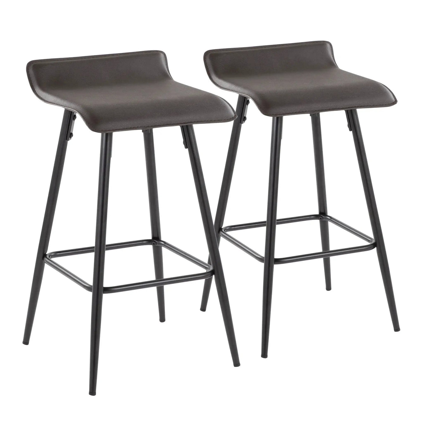 Ale - Contemporary Fixed Height Counter Stool (Set of 2) by HouseOfZazla