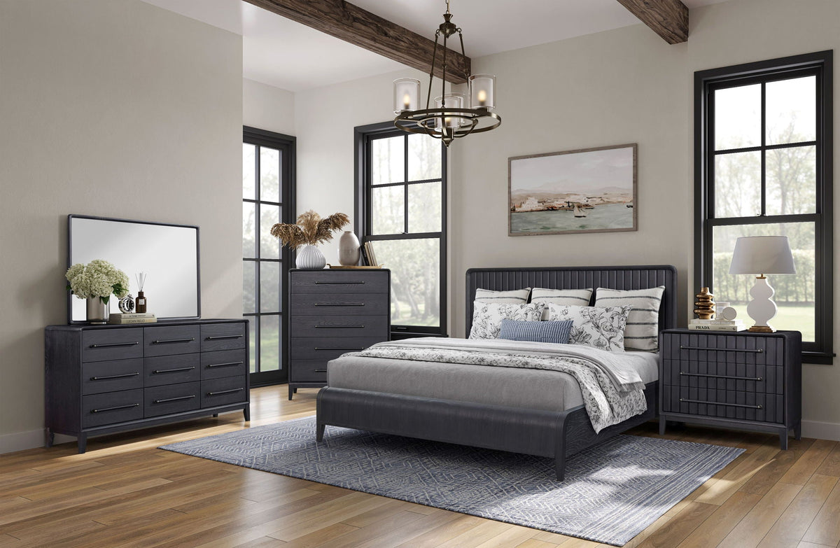 5 Drawer Chest Ample Storage with Cedar & Felt-Lined Drawers - Black or Light Brown, photo 14 of 14