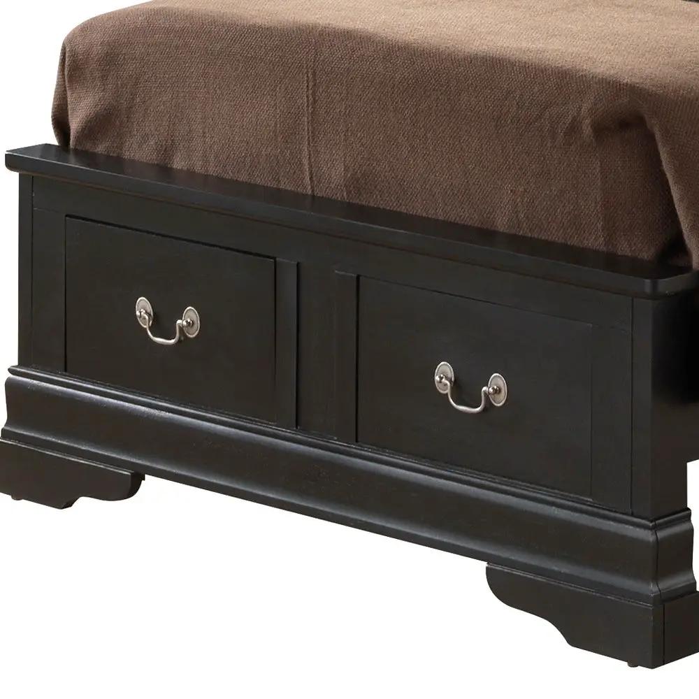 Upholstered Panel Sleigh Bed Design by Unique Piece Furniture