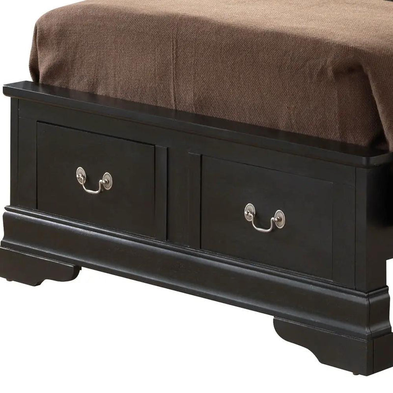 Upholstered Panel Sleigh Bed Design by Unique Piece Furniture