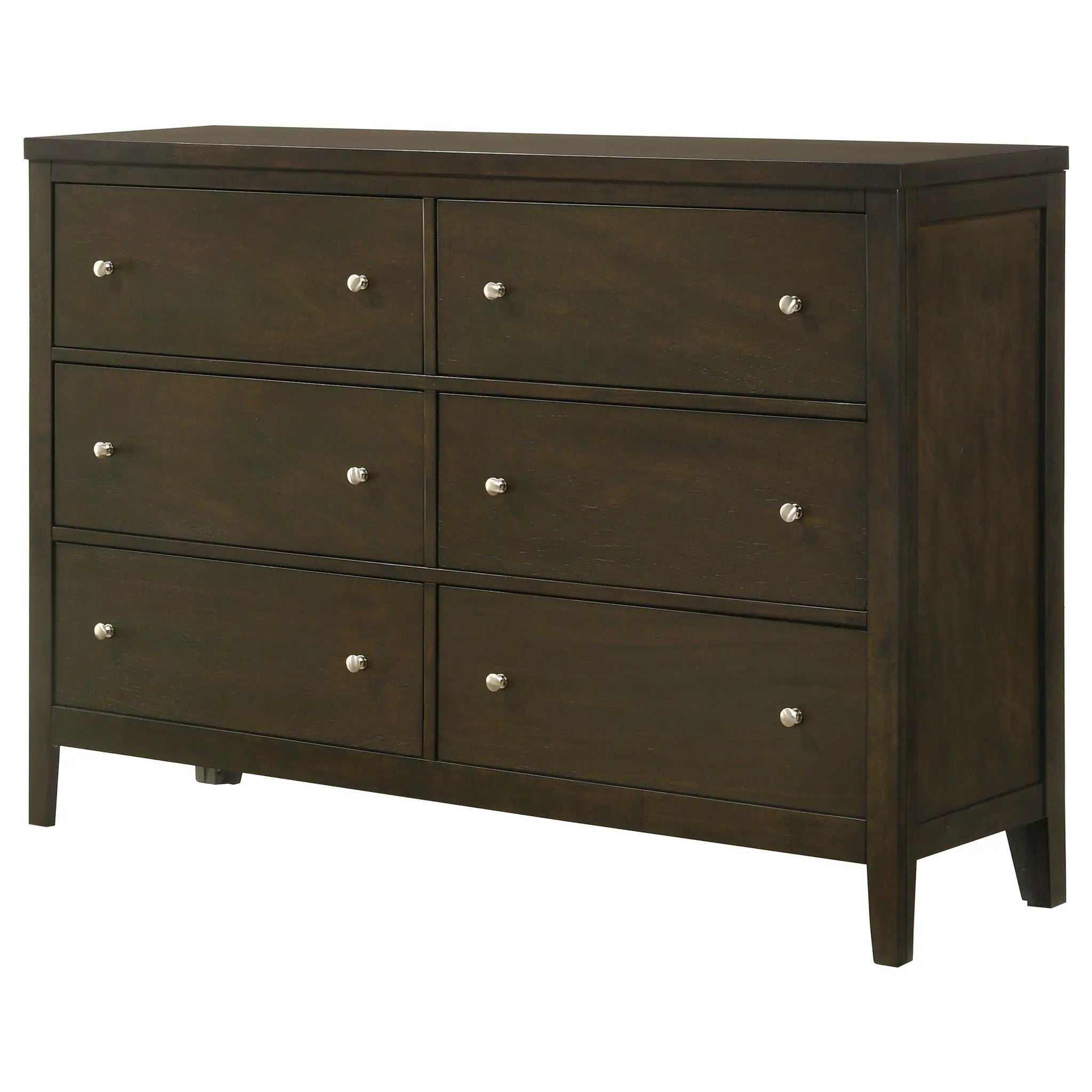Wilkes 6-drawer Dresser Cabinet Dark Cocoa by Unique Piece Furniture