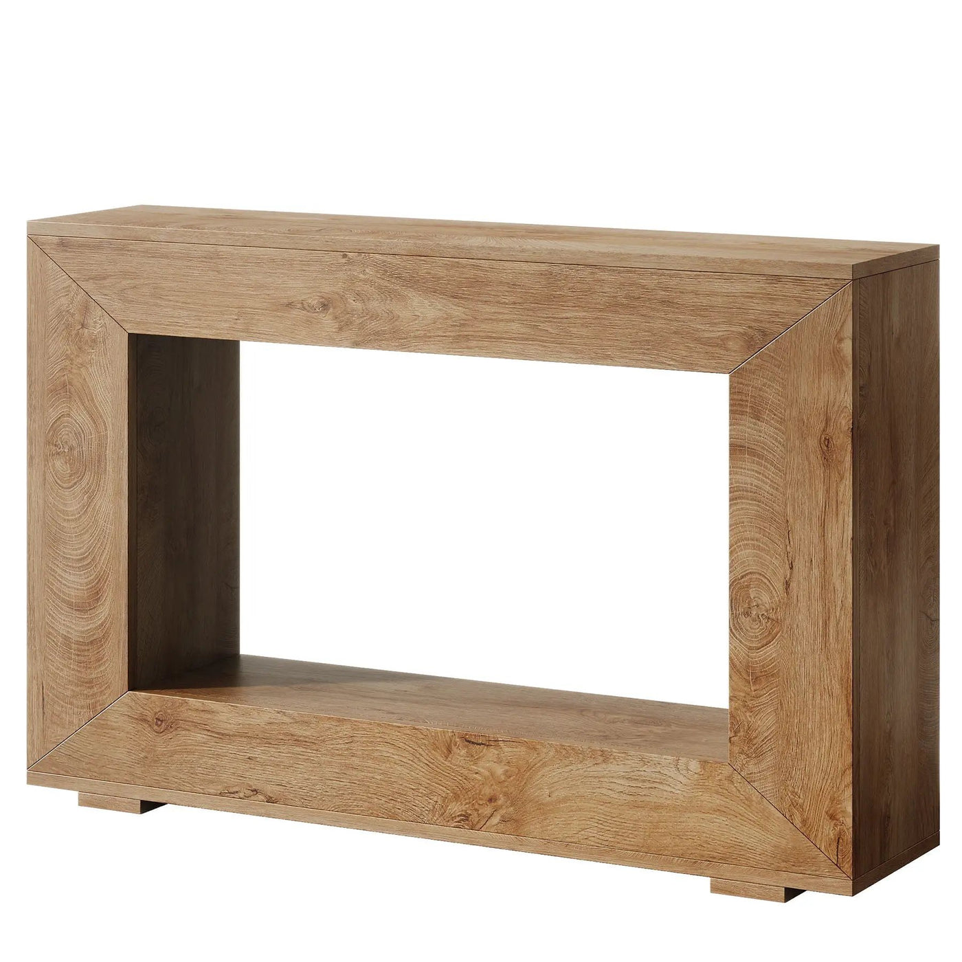 Narrow Entryway Storage Console Table With Open Shelf by HouseOfZazla