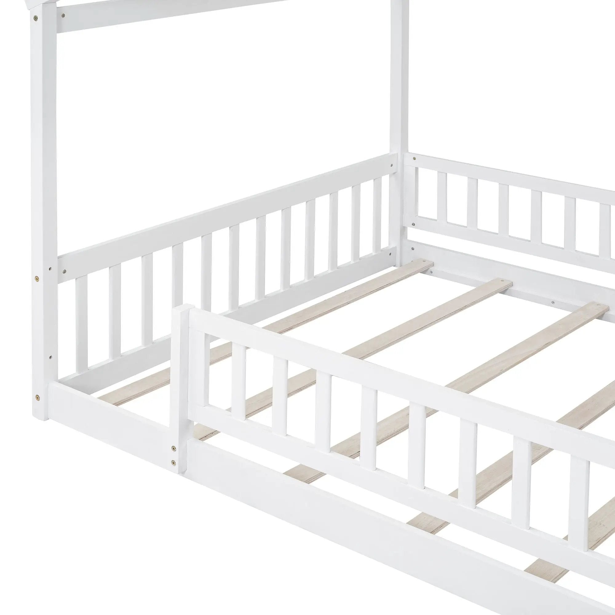 Bed House Bed Frame With Fence by Unique Piece Furniture