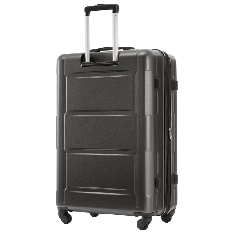 2 Piece Luggage Set With Bags Expanable Spinner Wheels ABS Lightweight Suitcase With Tsa Lock 20" / 24" by HouseOfZazla