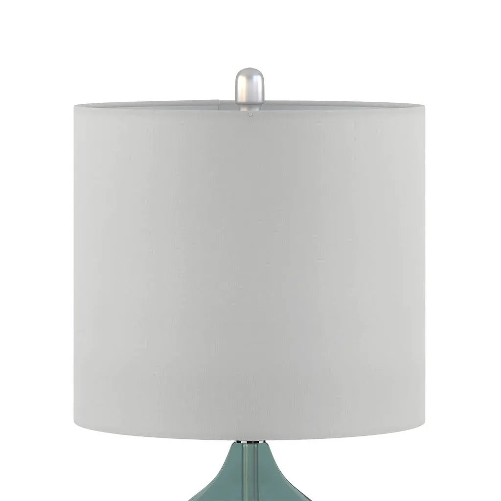 Ellipse Curved Glass Table Lamp, Set of 2 by HouseOfZazla