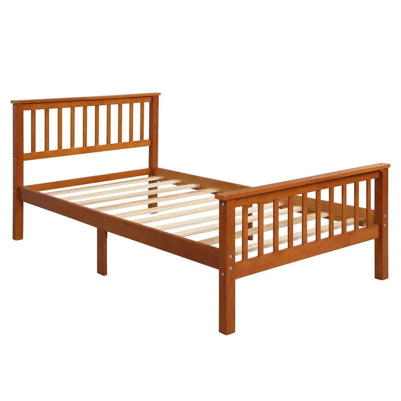 Platform Bed With Headboard And Footboard by HouseOfZazla