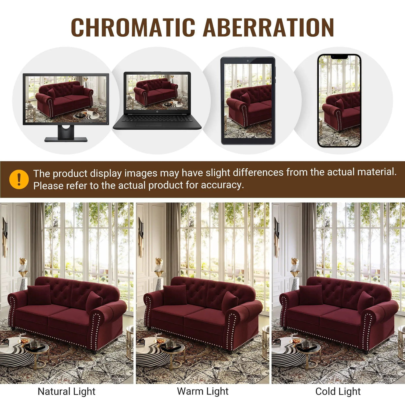 Sofa With Nailhead Trim And Rolled Armrests by HouseOfZazla