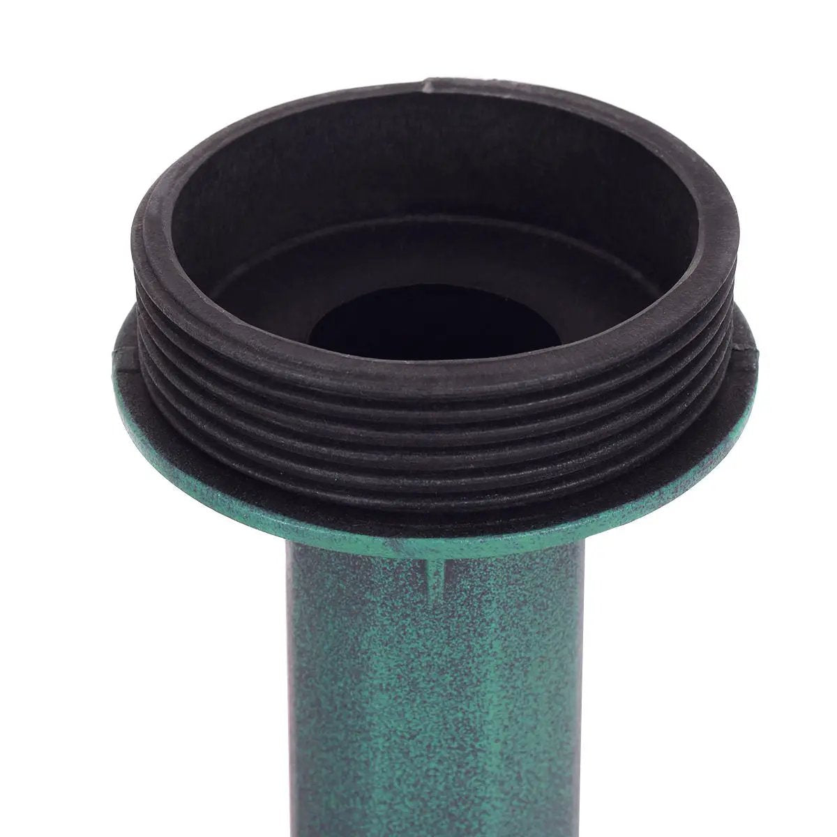 Outdoor Garden Green Pedestal Bird Bath Feeder by DirectDeals