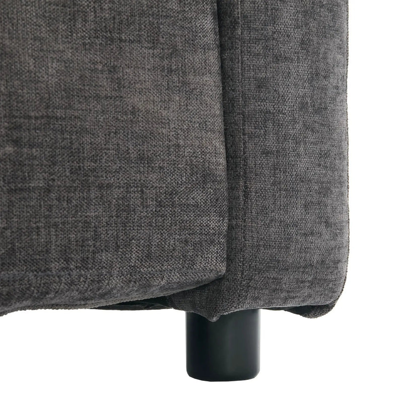 Cozy Upholstered Cushion Loveseat Sofa For Living Room by HouseOfZazla