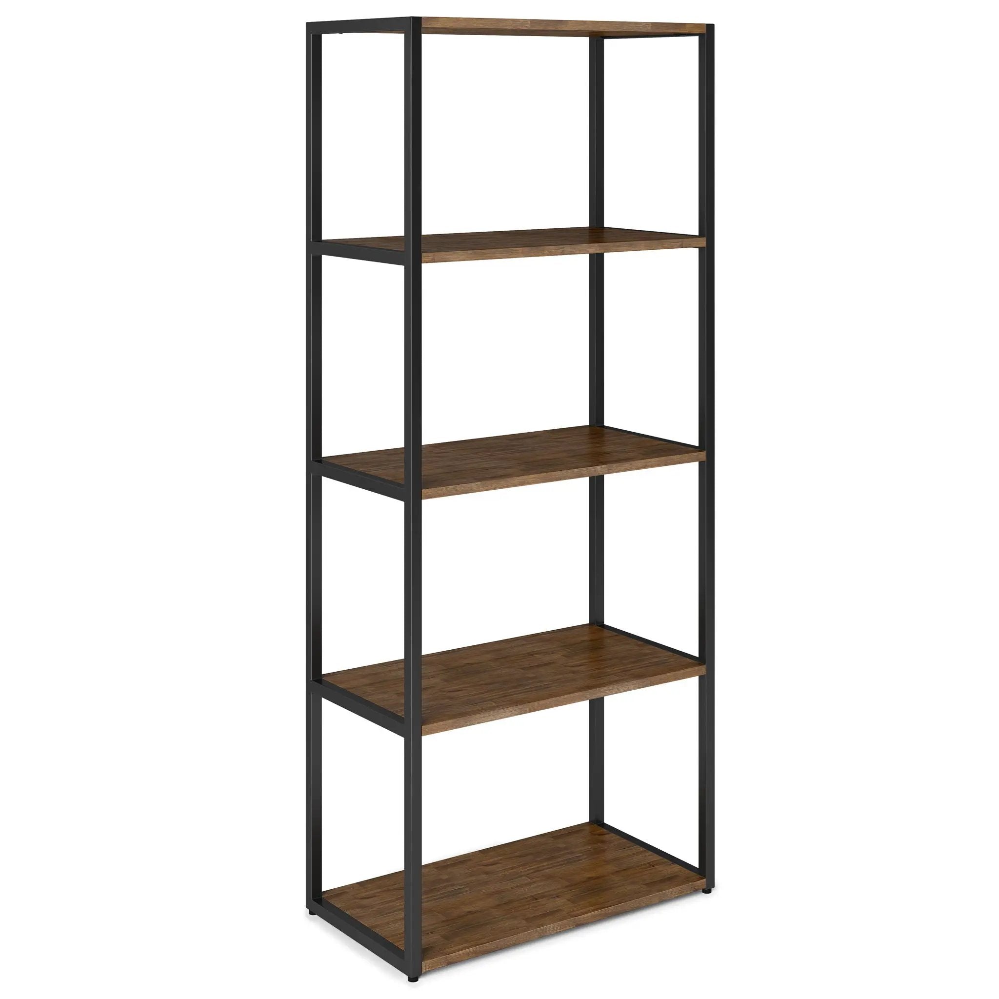 Ralston - Bookcase - Rustic Natural Aged Brown by HouseOfZazla