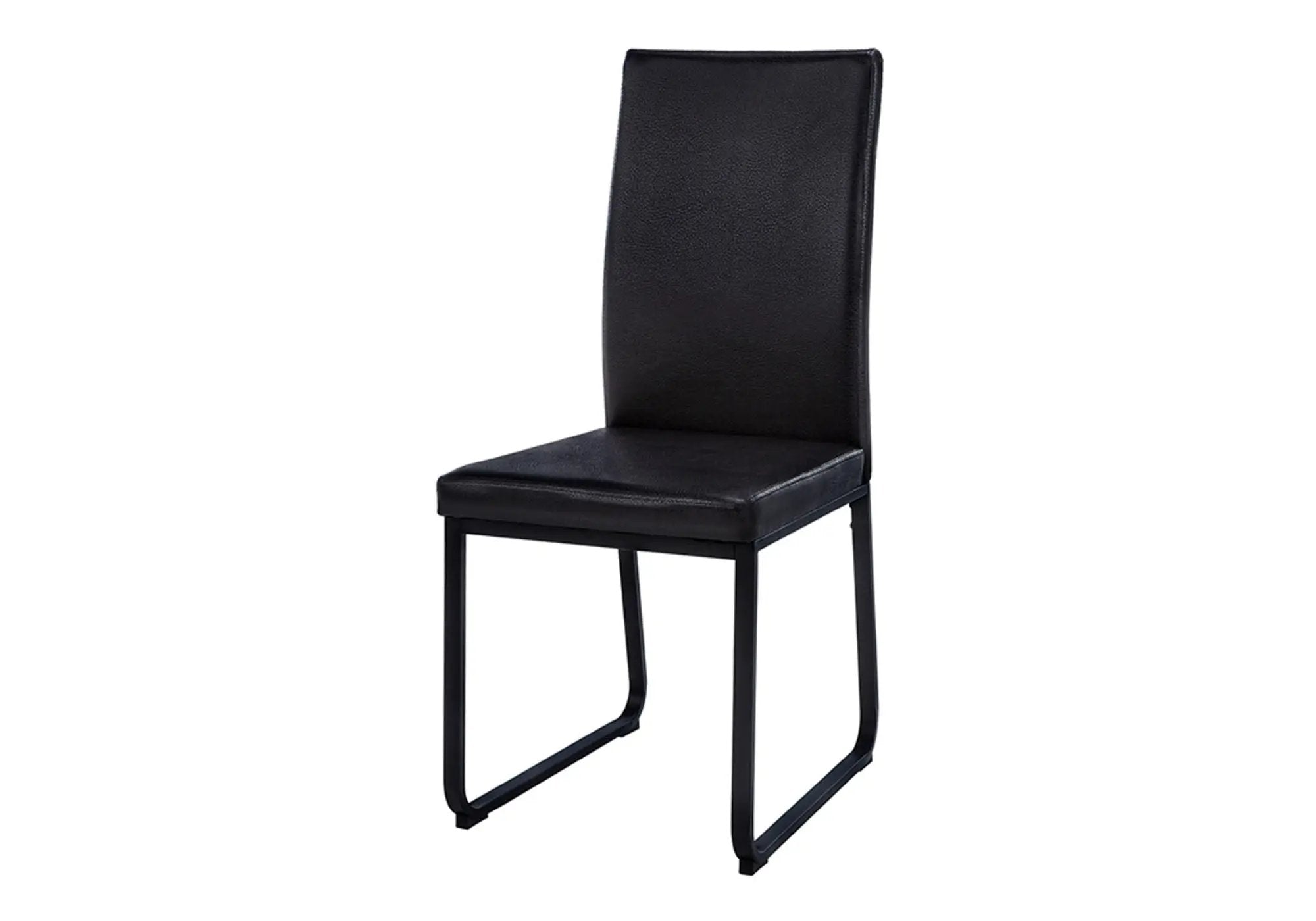 Dining Chair Side Upholstered, For Dining Room (Set of 2) - Black by HouseOfZazla
