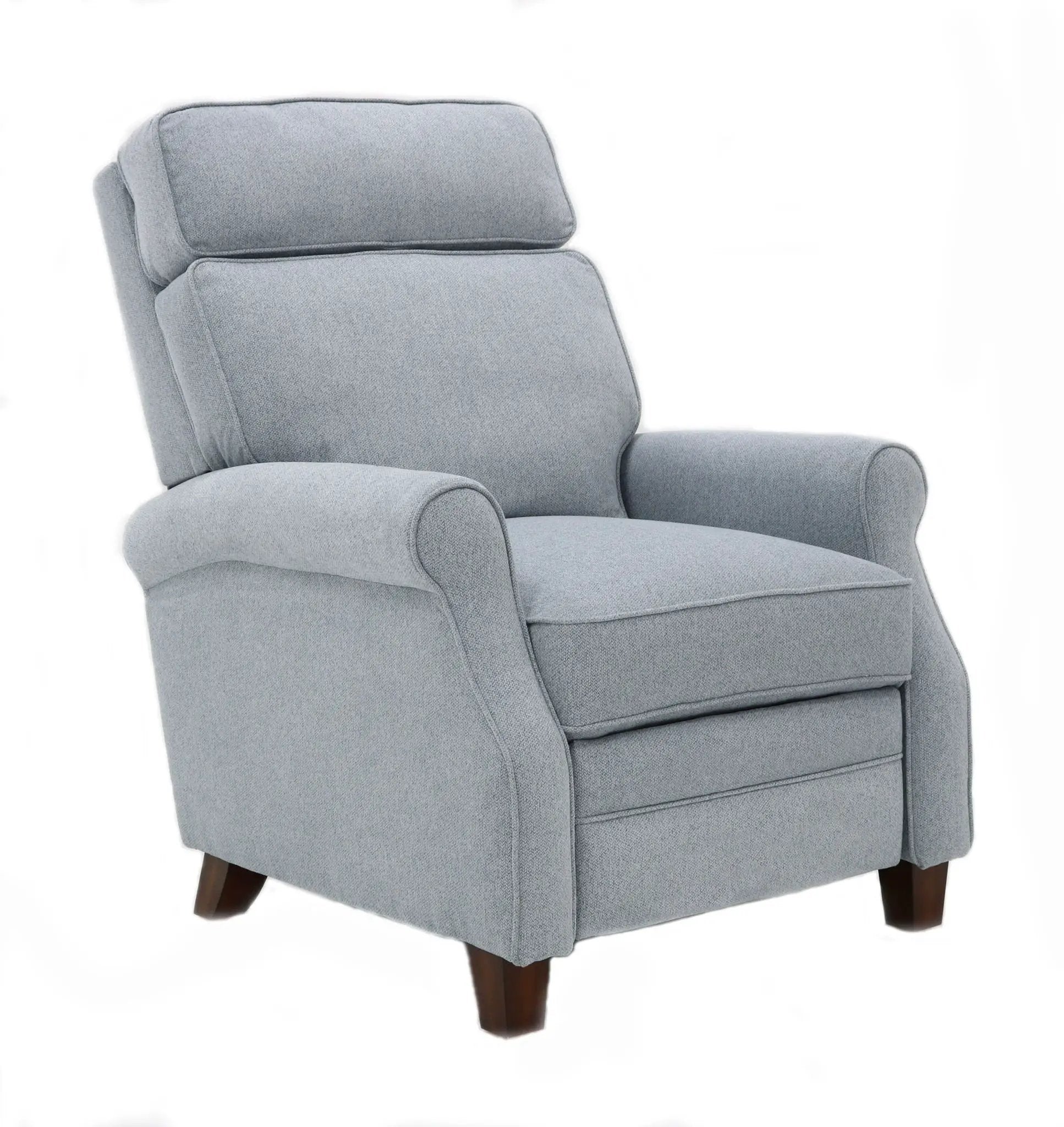 Owen - Recliner-Push Through The Arms Janelle-Slate - Gray by Unique Piece Furniture