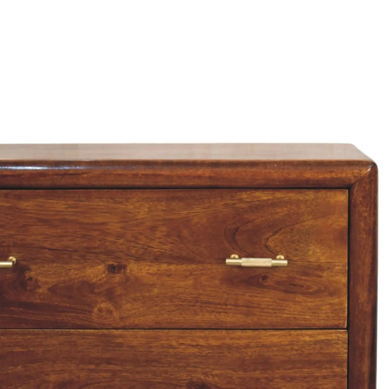 Regency - 3 Drawer Chest - Brown by HouseOfZazla