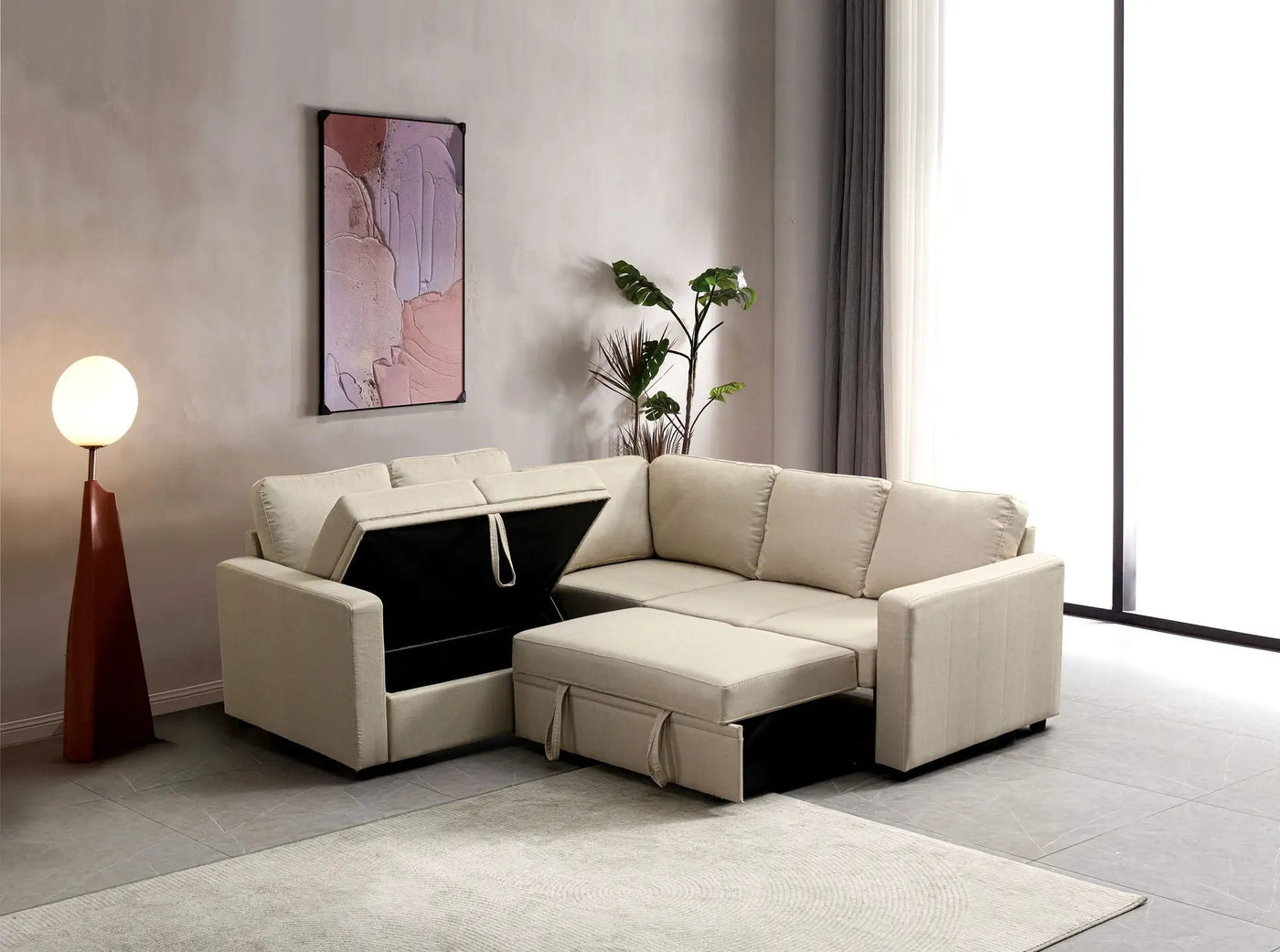 Comfort Design Sectional Sofa Bed by HouseOfZazla