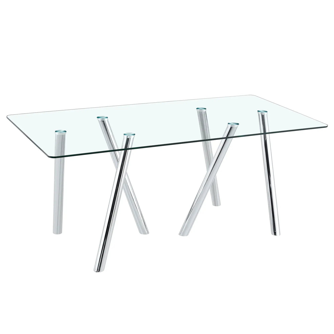 Dining Table With Transparent Surface by HouseOfZazla
