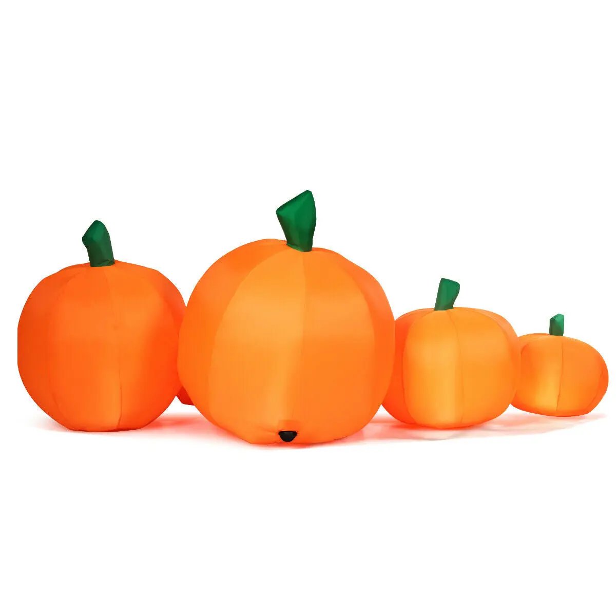 7.5 Feet Halloween Inflatable 7 Pumpkins Patch with LED Lights by DirectDeals