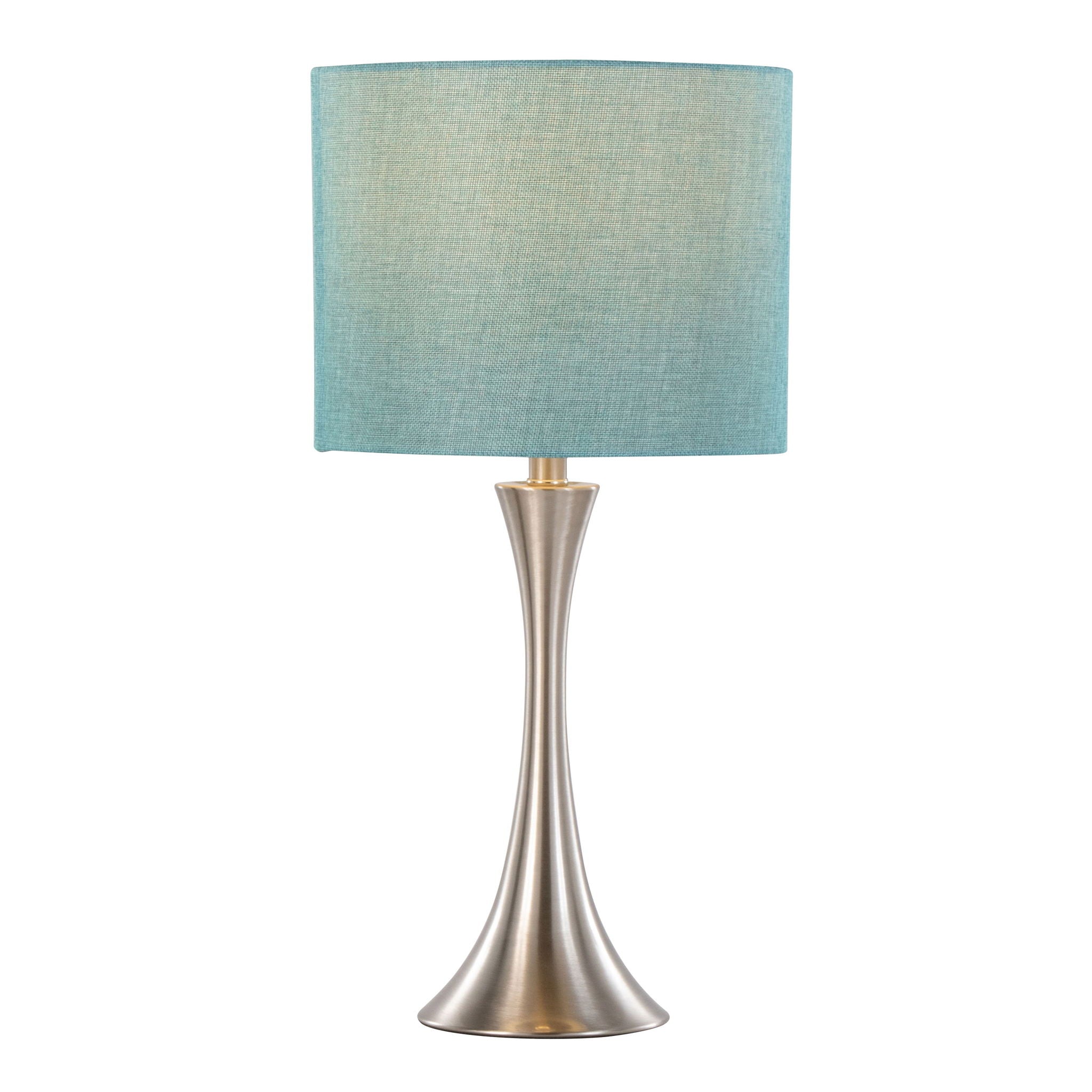 Lenuxe - Contemporary Semi Gloss Table Lamp (Set of 2) by HouseOfZazla