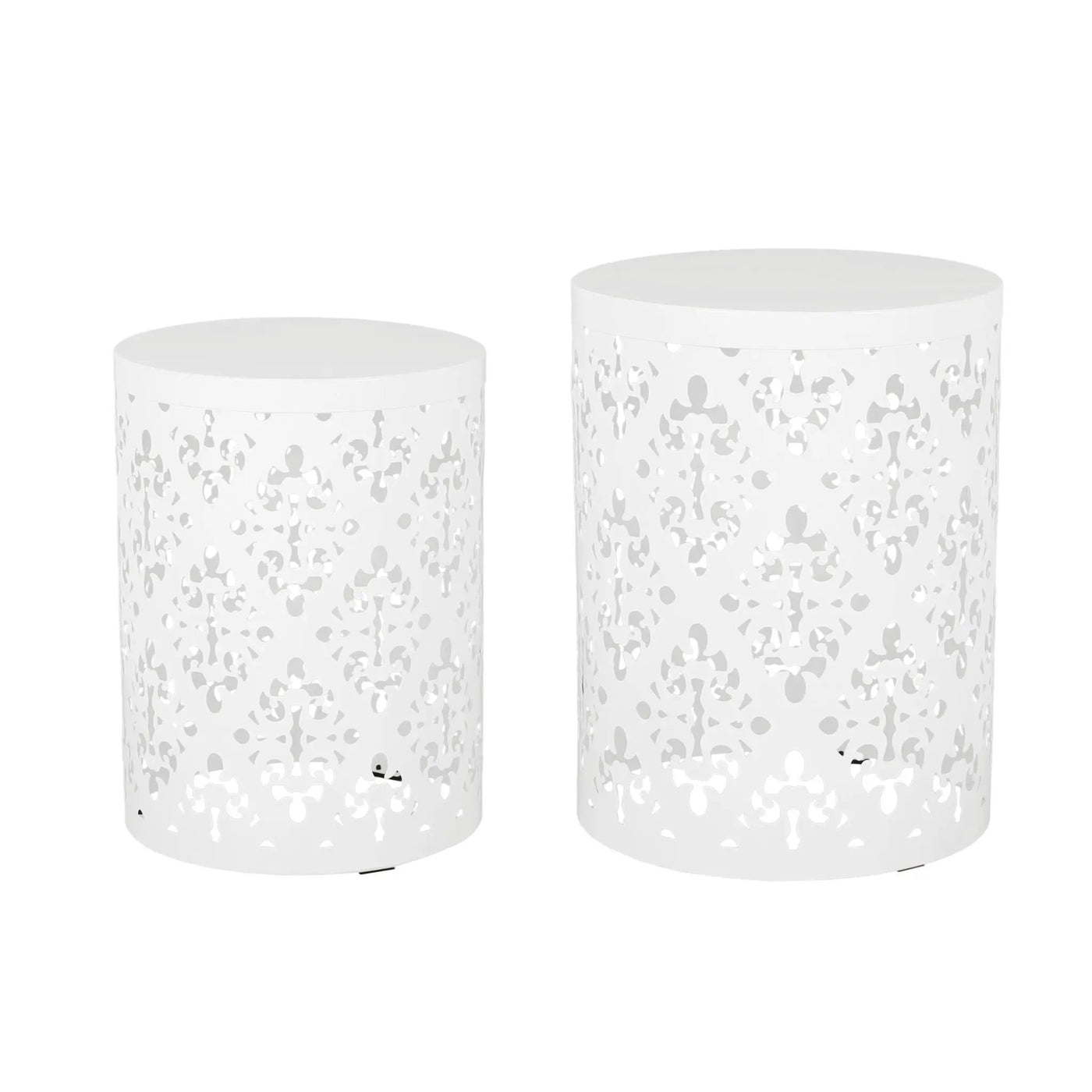 Outdoor Metal Modern Design End Table by HouseOfZazla