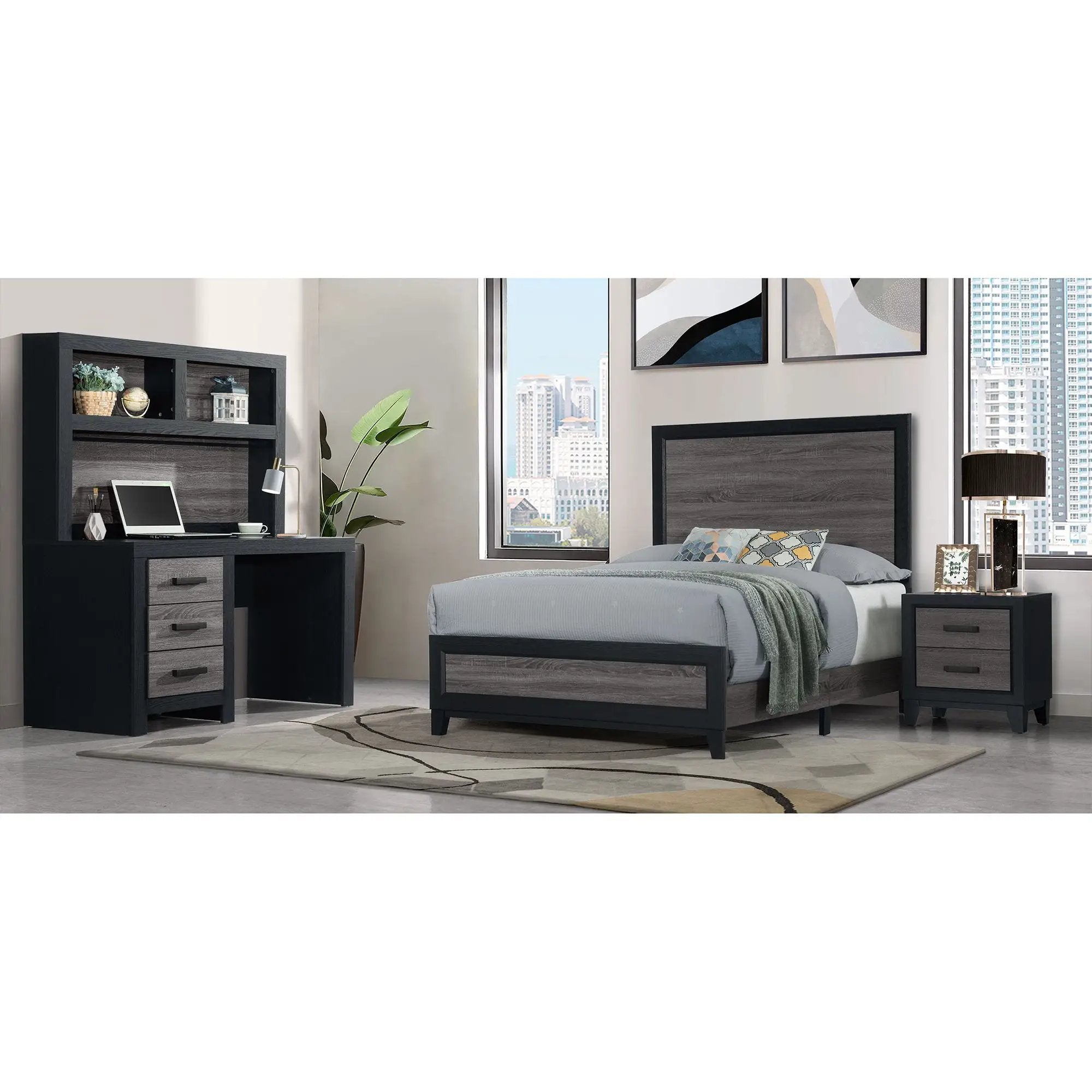 Soluto - Dresser - Gray / Black by Unique Piece Furniture