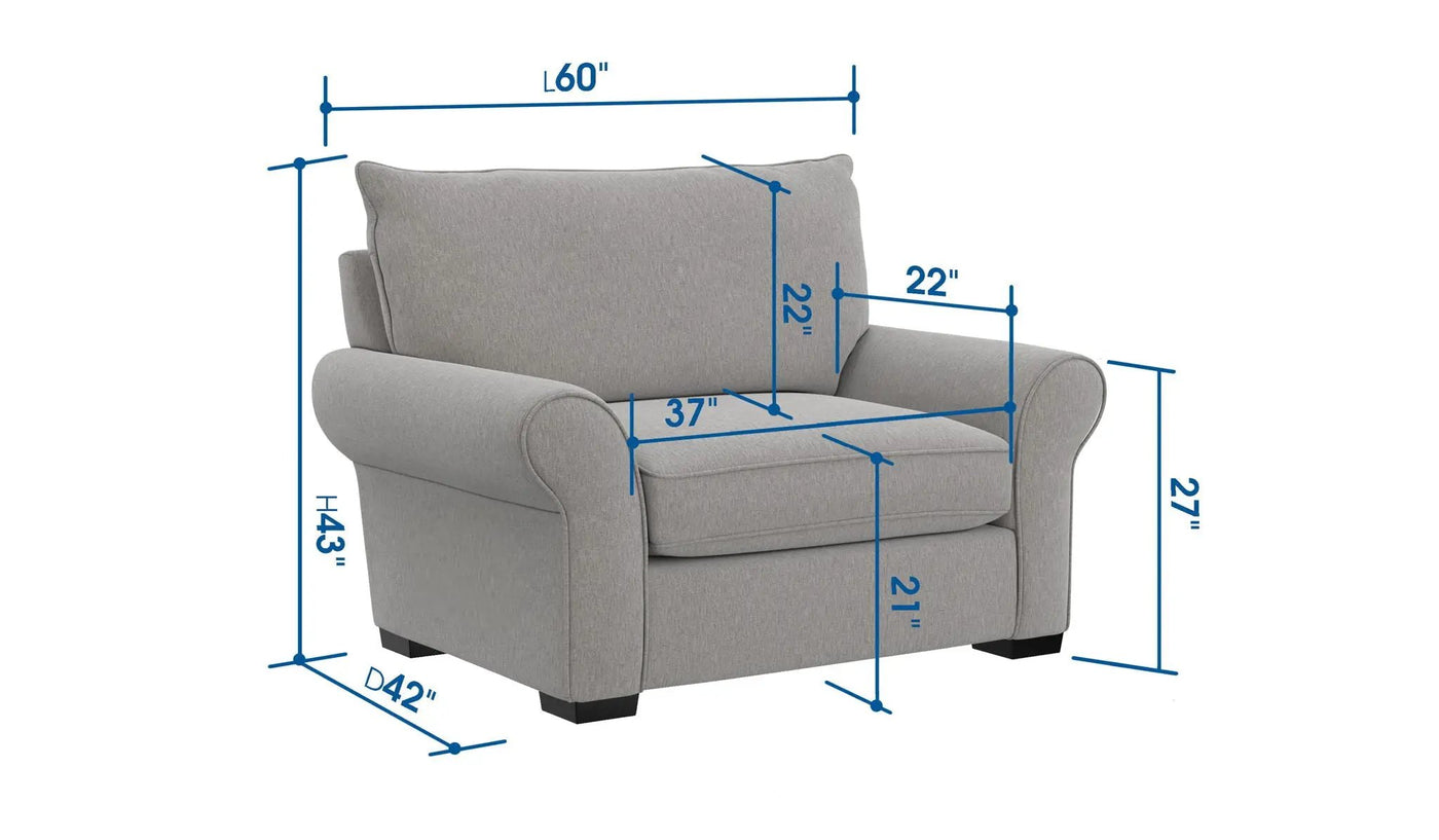 Alden - Chair 1/2 by Unique Piece Furniture
