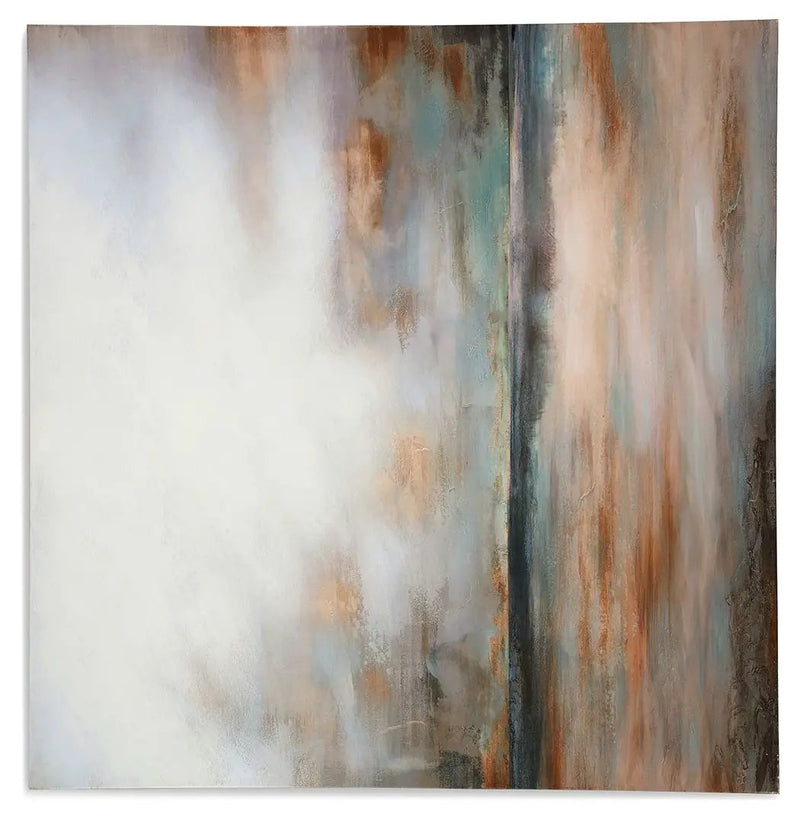 Weatheridge - Wall Art - Grey / Gold by Unique Piece Furniture