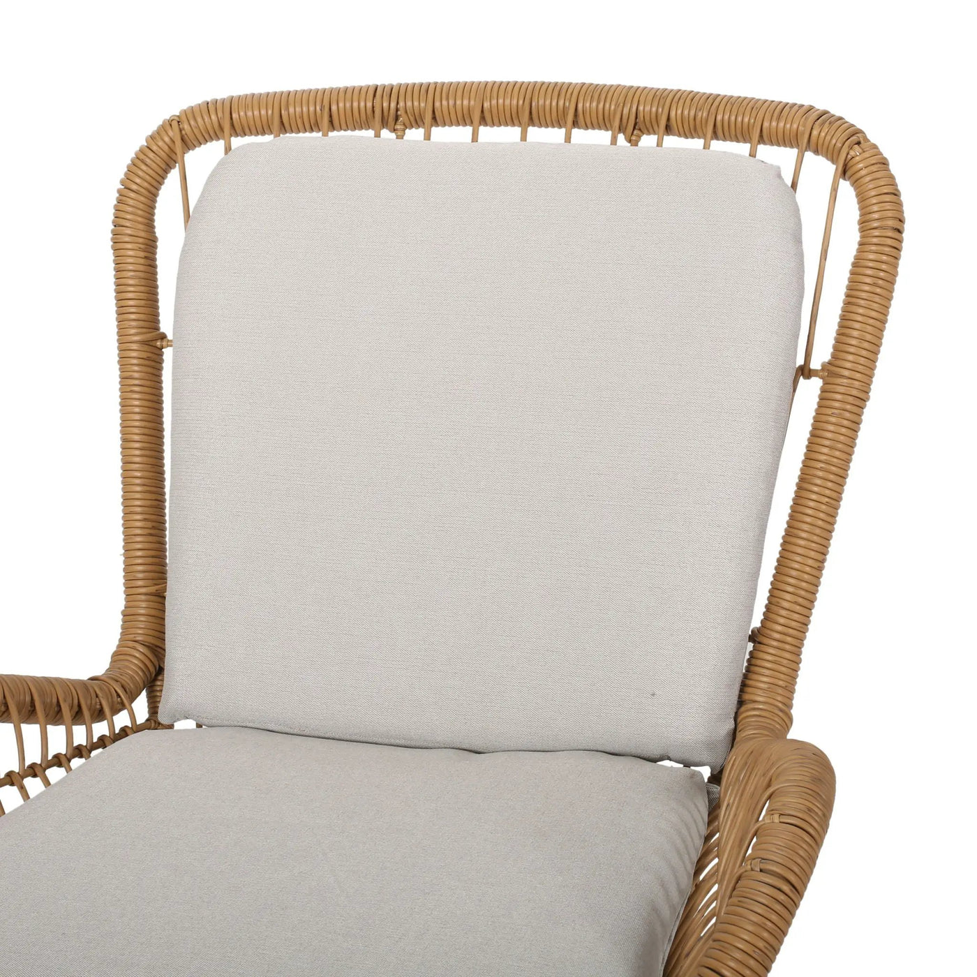 Outdoor Wicker Club Chair With Cushions (Set of 2) by HouseOfZazla