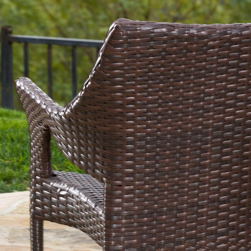 Outdoor Resin Chair with Weather Resistant Stackable Design - Outdoor, photo 5 of 9