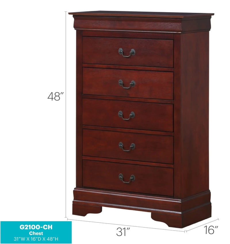 Louis Phillipe - Accent Chest by Unique Piece Furniture