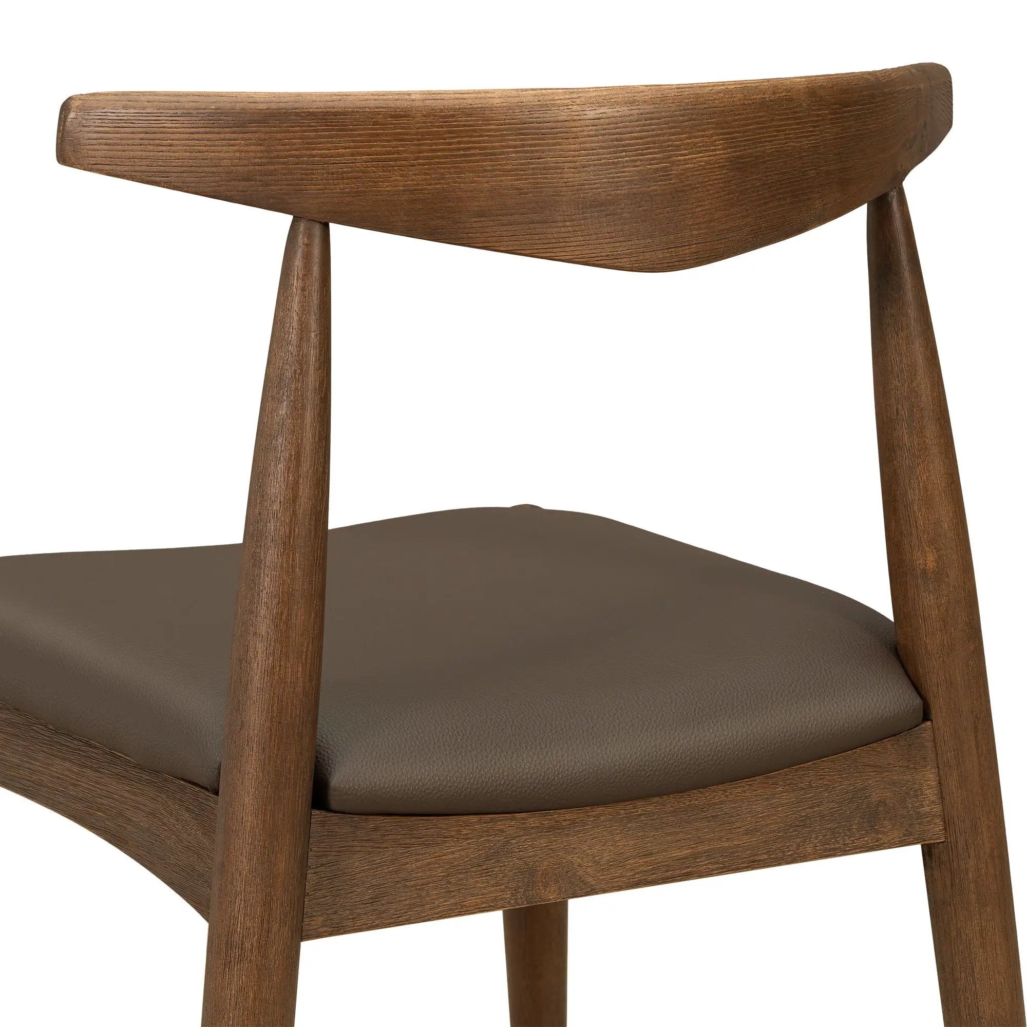 5 Piece Dining Set With 1 Table And 4 Upholstered Chairs - Brown / Walnut by HouseOfZazla