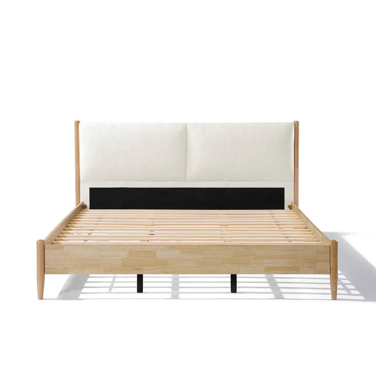 King Natural Wood Bed Frame, photo 8 of 10