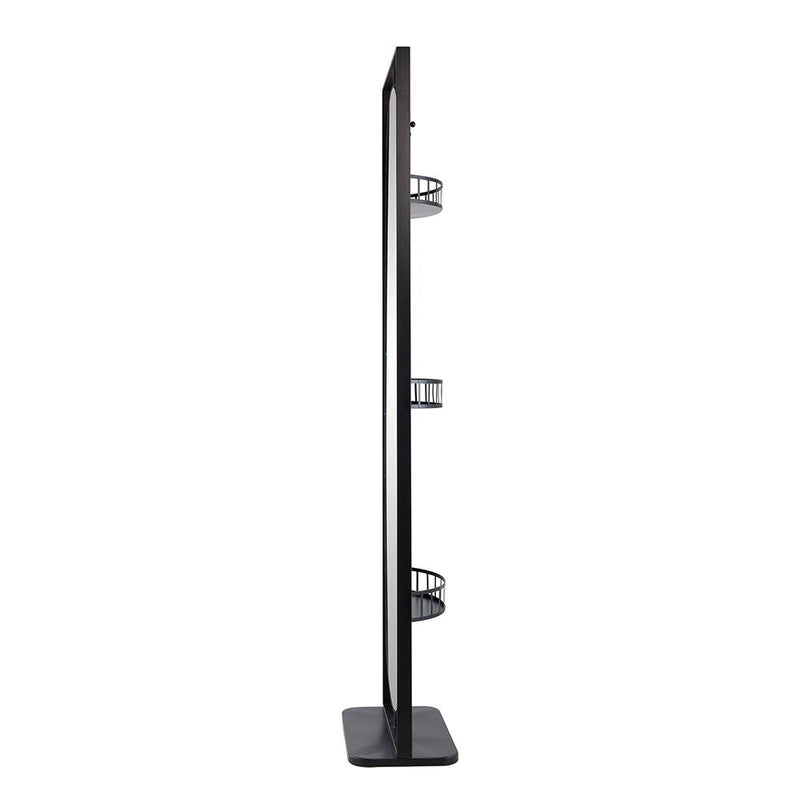 Full Length Standing Mirror, 360° Swivel Floor Mirror For Bedroom - Black, photo 9 of 11