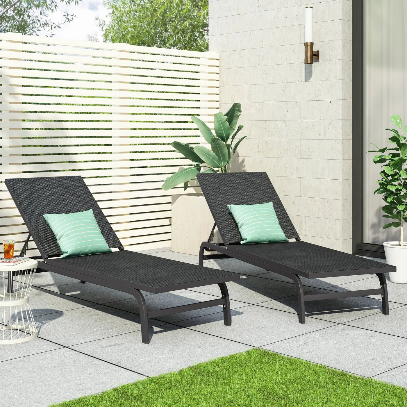 Finn Contemporary Chaise Lounge for Outdoor Relaxation by HouseOfZazla